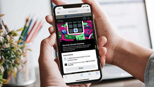 Facebook представляет облачные игры для устройств Apple с помощью веб-приложения