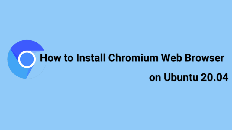 Как установить веб-браузер Chromium в Ubuntu 20.04