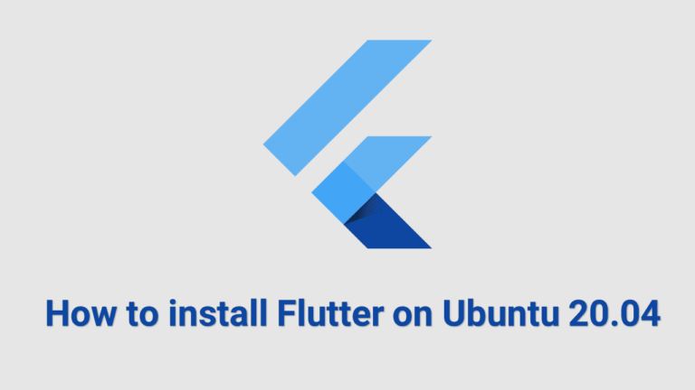 Как установить Flutter на Ubuntu 20.04