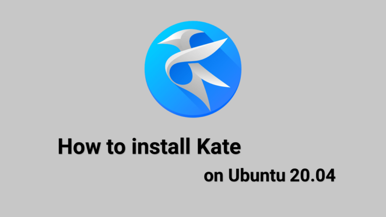 Как установить Кейт на Ubuntu 20.04 |  Отличный текстовый редактор