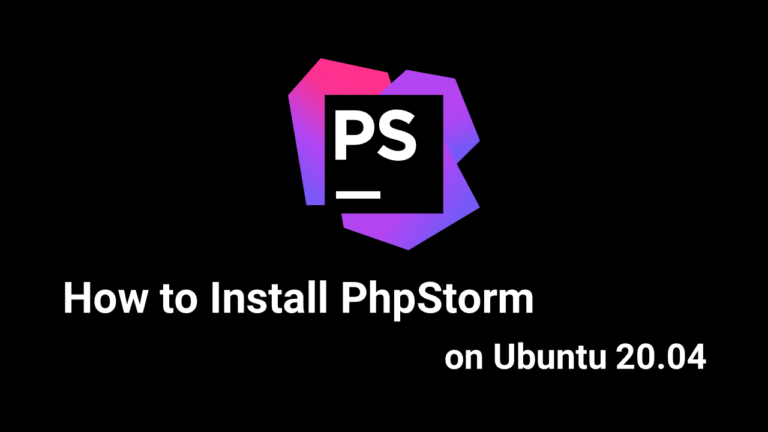 Как установить PhpStorm в Ubuntu 20.04