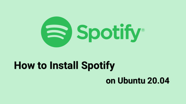 Как установить Spotify на Ubuntu 20.04