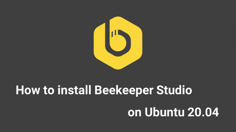 Как установить Beekeeper Studio на Ubuntu 20.04