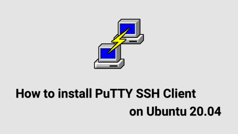 Как установить SSH-клиент PuTTY на Ubuntu 20.04