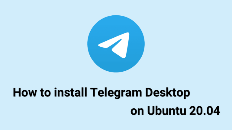 Как установить Telegram Desktop на Ubuntu 20.04