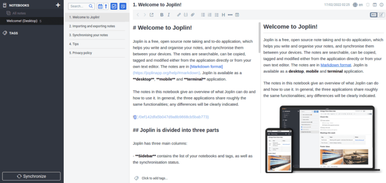 Как установить Joplin на Ubuntu 20.04 — приложение для создания заметок для Linux