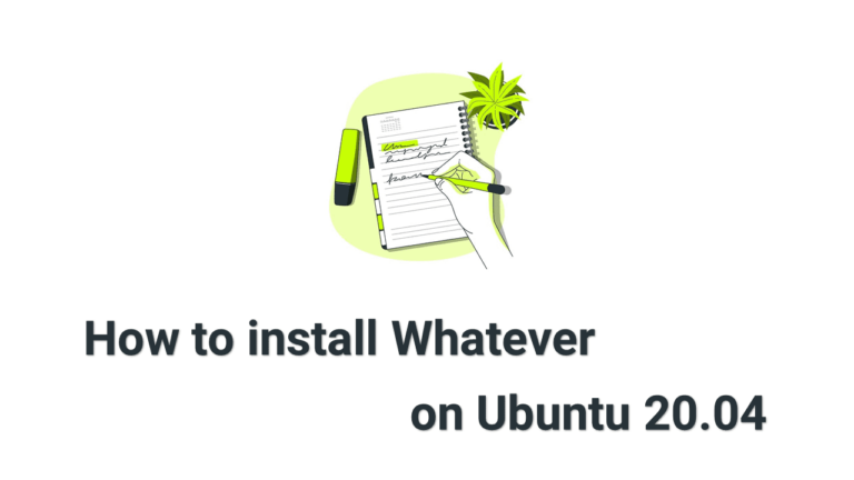 Как установить Whatever на Ubuntu 20.04 — неофициальный клиент Evernote для Linux