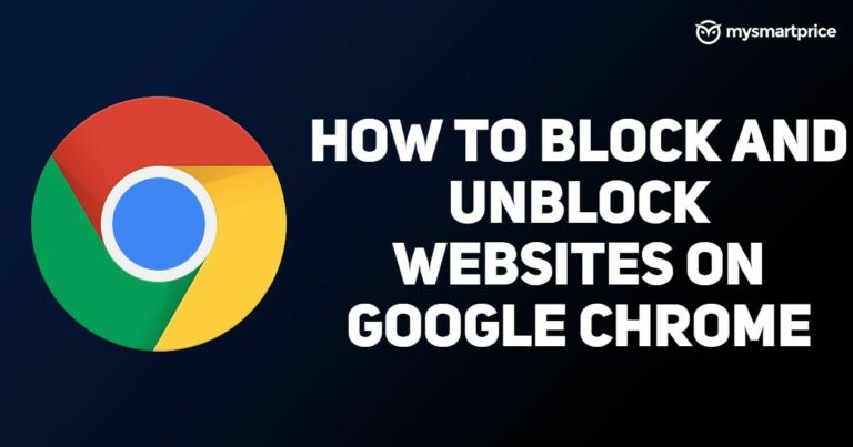 Как заблокировать и разблокировать веб-сайты в Google Chrome Mobile и Desktop?