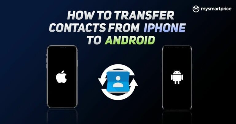 Как перенести контакты с iPhone на мобильный телефон Android
