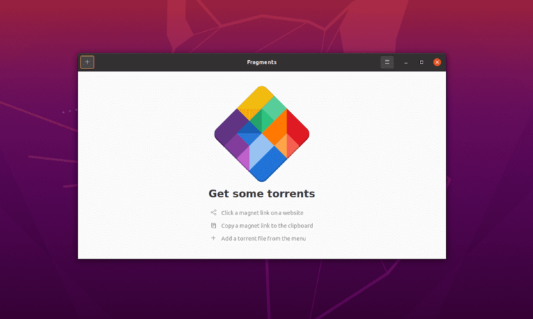 Как установить фрагменты на Ubuntu 20.04 — клиент BitTorrent для Linux