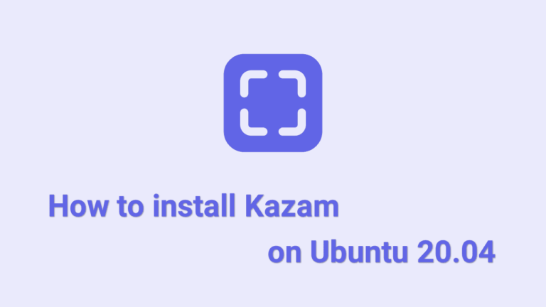 Как установить Казам на Ubuntu 20.04