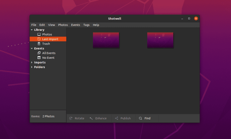 Как установить Shotwell на Ubuntu 20.04 — средство просмотра изображений для Linux