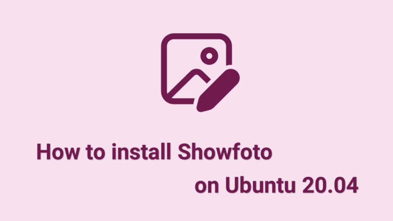 Как установить Showfoto на Ubuntu 20.04 — редактор изображений для Linux