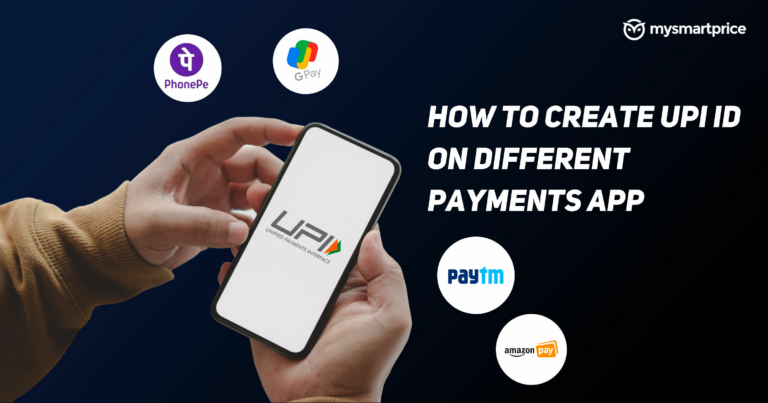 Как создать идентификатор UPI в платежных приложениях Google Pay, Paytm, PhonePe, Amazon Pay