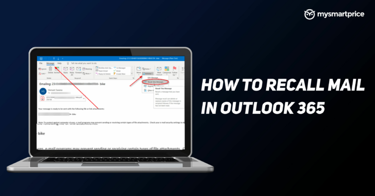 Как отозвать почту в Outlook или отменить отправку сообщения электронной почты в приложении Outlook 365 и в Интернете